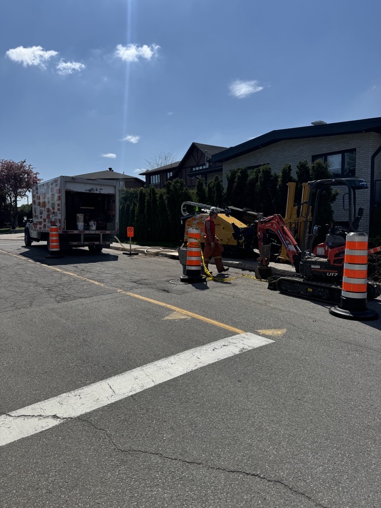 Travaux d&rsquo;installation de conduits et de fils électriques à Edgemore et Blossom