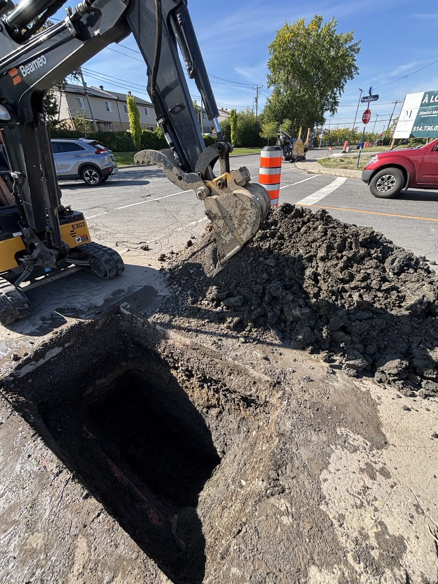 Remplacement des lampadaires sur les avenues Avro, Voyageur et St-Rémi – En cours